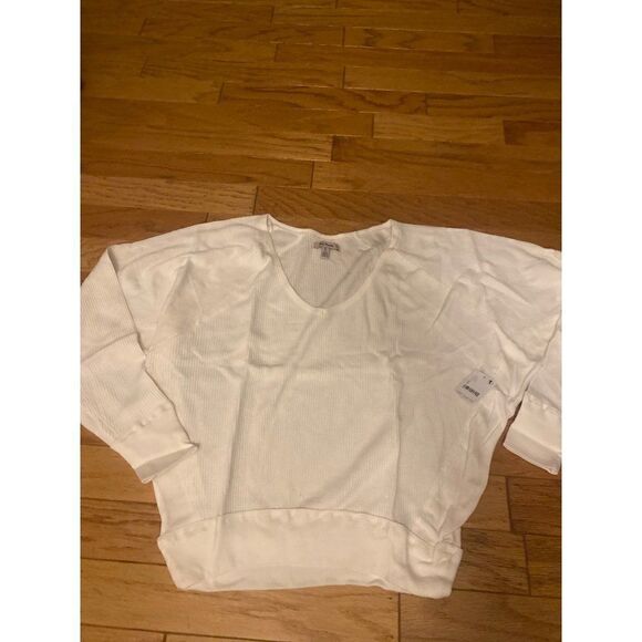 NWT Free People, women's Santa Clara Thermal, Alabaster size small - Picture 1 of 10